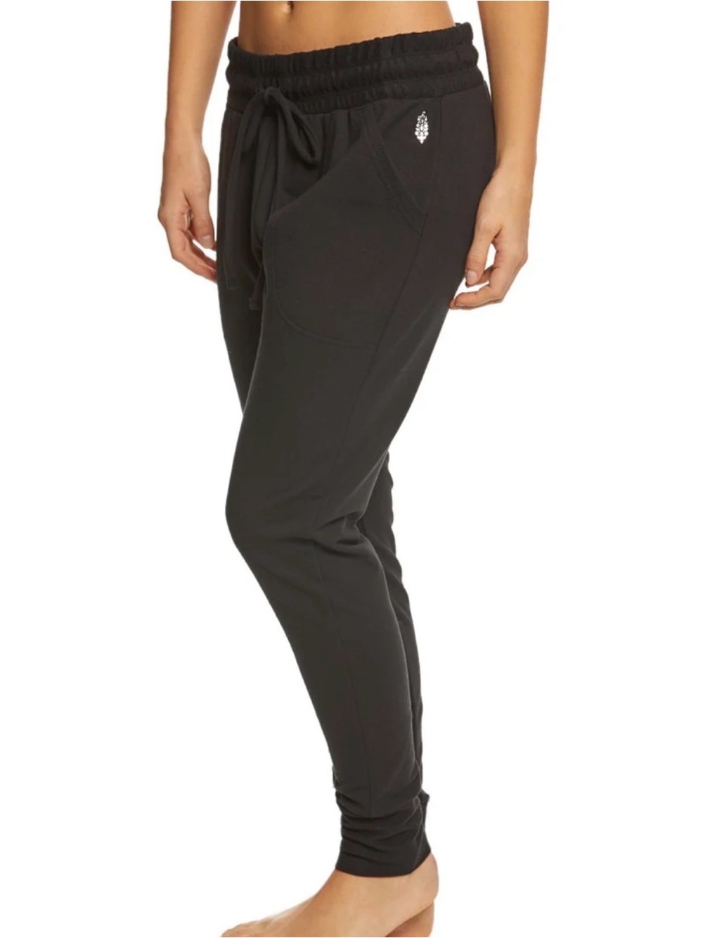Free People FP Movement Sunny Skinny Joggers in Black – Size XL